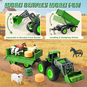 IJIGU farm accessories with six animals enhances storytelling on the farm