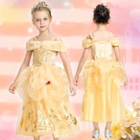 IKALI Princess Dress Up Trunk gift box keeps dresses organized and ready for fun