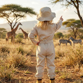 IKALI zookeeper hat for authentic safari look during pretend play