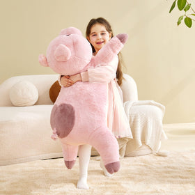 IKASA hug-friendly pig plush designed for cozy playtime