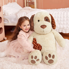 IKASA giant dog playtime companion helps spark imagination and gentle companionship