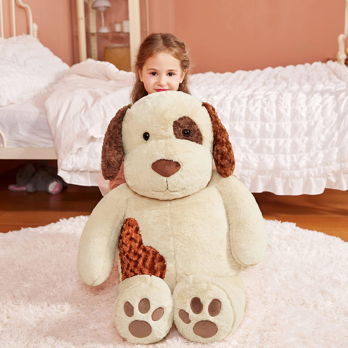 IKASA giant dog surface-wash care guide ensures easy cleaning and maintenance