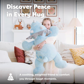 IKASA plush with sturdy stitching stands up to daily hugging
