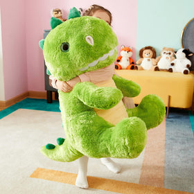 IKASA jumbo dinosaur stuffed animal ideal as a gift for kids.