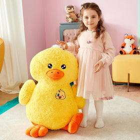 IKASA 19-inch duck plush brings comfort to kids and shelves alike.