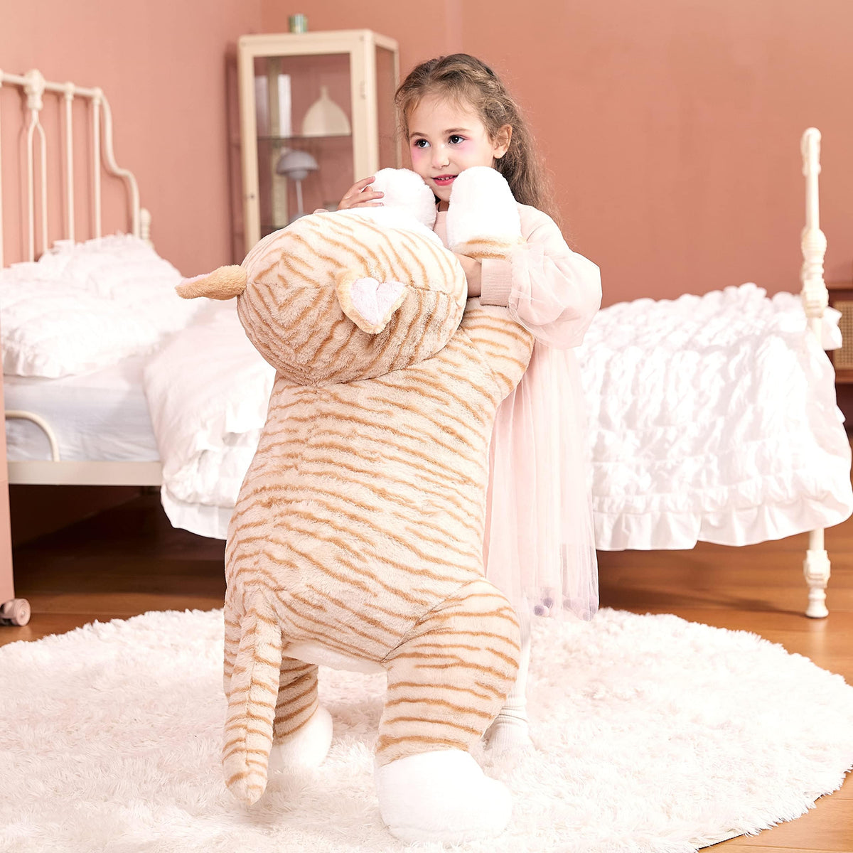 IKASA soft plush texture invites cozy hugs from kids and adults