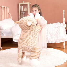 IKASA soft plush texture invites cozy hugs from kids and adults