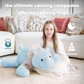 IKASA Triceratops plush beads provide comforting security during rest