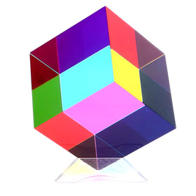 iKeelo Color Cube close-up showing cyan, magenta and yellow for color mixing and exploration