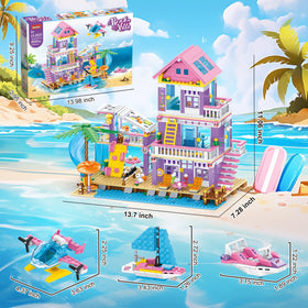 IKKOSYA seaside villa beach volleyball, action-ready feature for sunny playdays