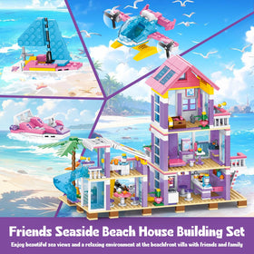 IKKOSYA seaside villa helicopter shot, exciting aerial accessory for action-packed storytelling