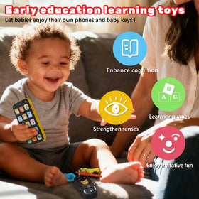 iKOIHO Bilingual Mode Toggle, English and Spanish prompts learning through play.