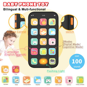 iKOIHO remote buttons close-up highlights tactile controls for learning numbers and music.