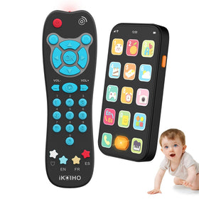 iKOIHO toy phone blue — engaging pretend play boosts fine motor skills.
