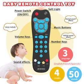 iKOIHO bilingual phone — English and Spanish modes support early language exposure.