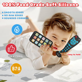 iKOIHO light-up phone — colorful visuals and sounds attract attention during play.