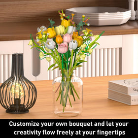 iLacven Desk decor setup adds color to workspace
