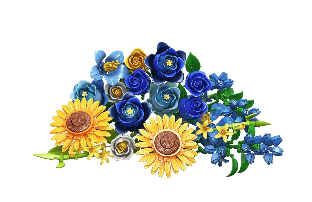 iLacven everlasting home décor bouquet never wilts or fades