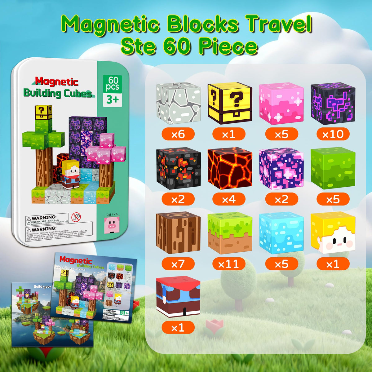 iLacven magnetic blocks spark classroom STEM activities and hands-on exploration.