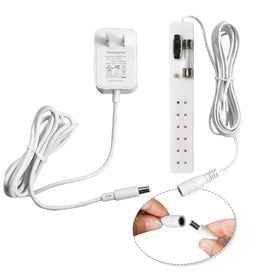 iLAND 12V adapter delivers stable, safe dollhouse lighting.