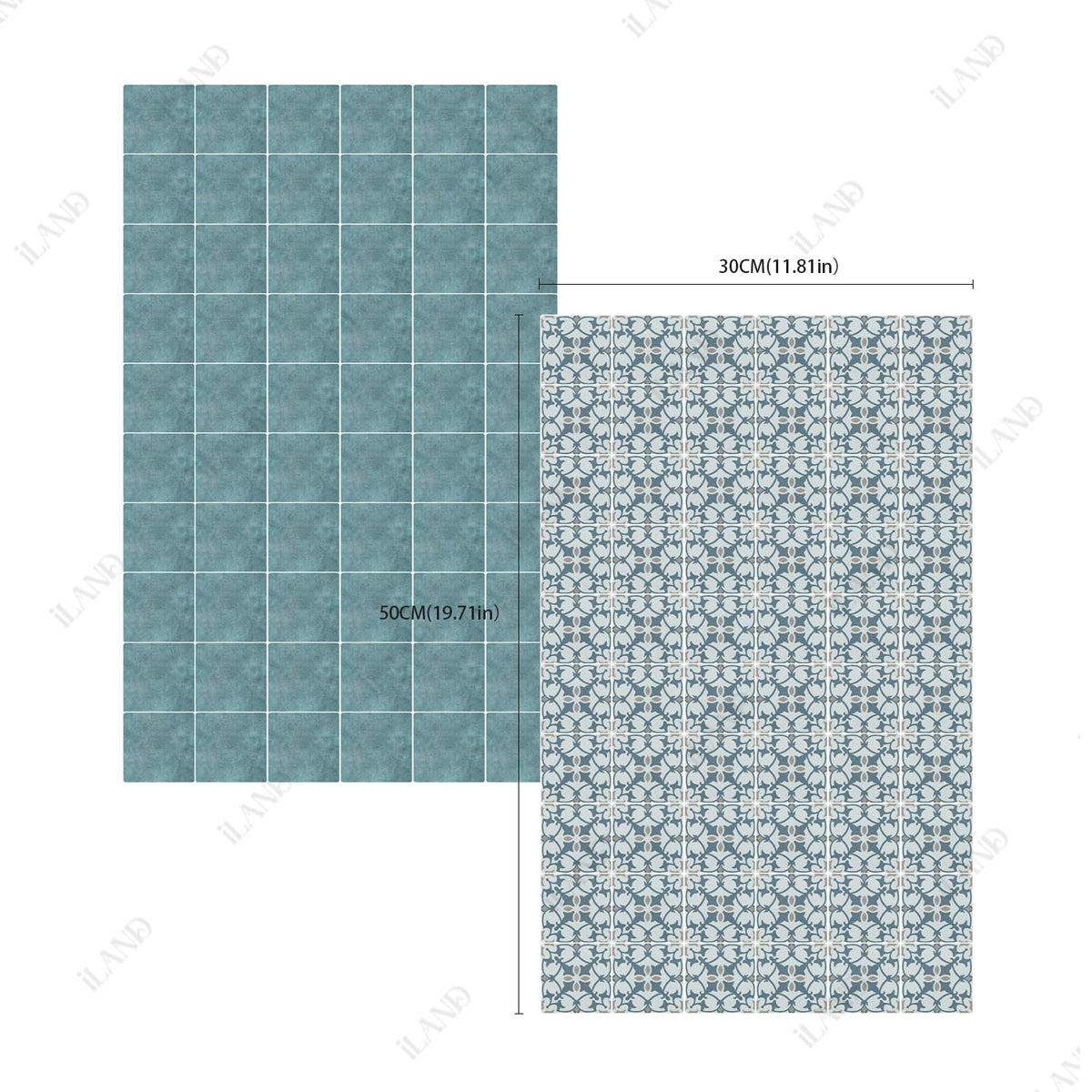 iLAND eco-friendly packaging protects tiles during shipping and reduces waste