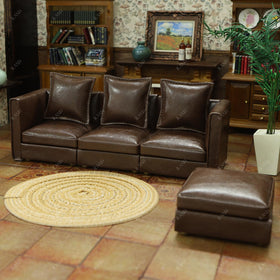 iland 1/12 scale sofa set highlights flexible layout options in small dollhouse lounges