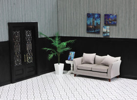 Mix and match possibilities for 1:12 to 1:6 scale rooms.