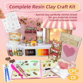 iLAND resin clay dough 150g highlights smooth texture for realistic pastries.