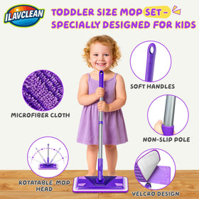 ILAVCLEAN microfiber pad reusable and machine washable