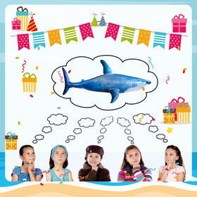 ILEISURELY foldable shark toy stored neatly after use