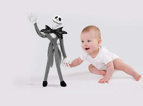 illuOKey Jack Skellington toy perfect for Halloween decor and imaginative play