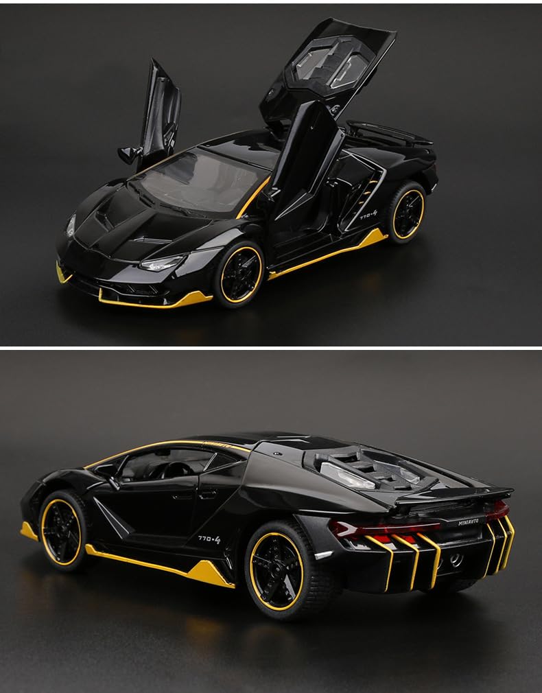 iLooboo Alloy Black Lambo display base ready for shelf showcase
