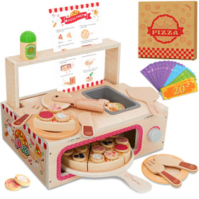 iLuckinSpri menu-card engages kids in realistic ordering during pretend play.
