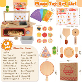 iLuckinSpri pizza-box stores finished slices for easy cleanup and sharing.