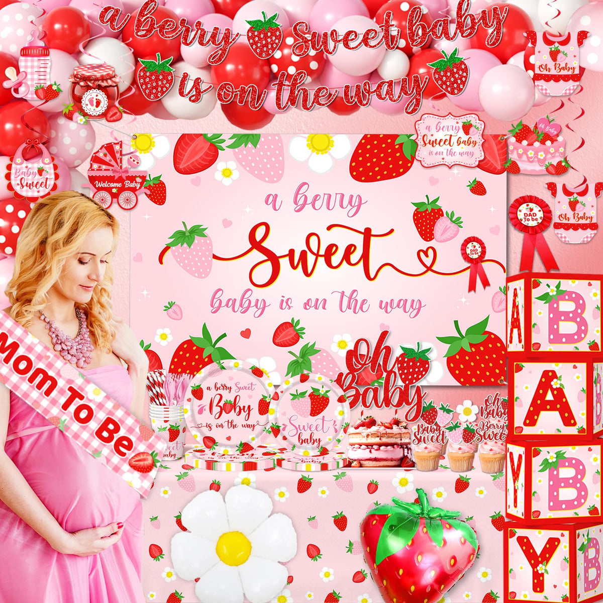 ILUIGGW berry backdrop frames memories with a sweet strawberry backdrop