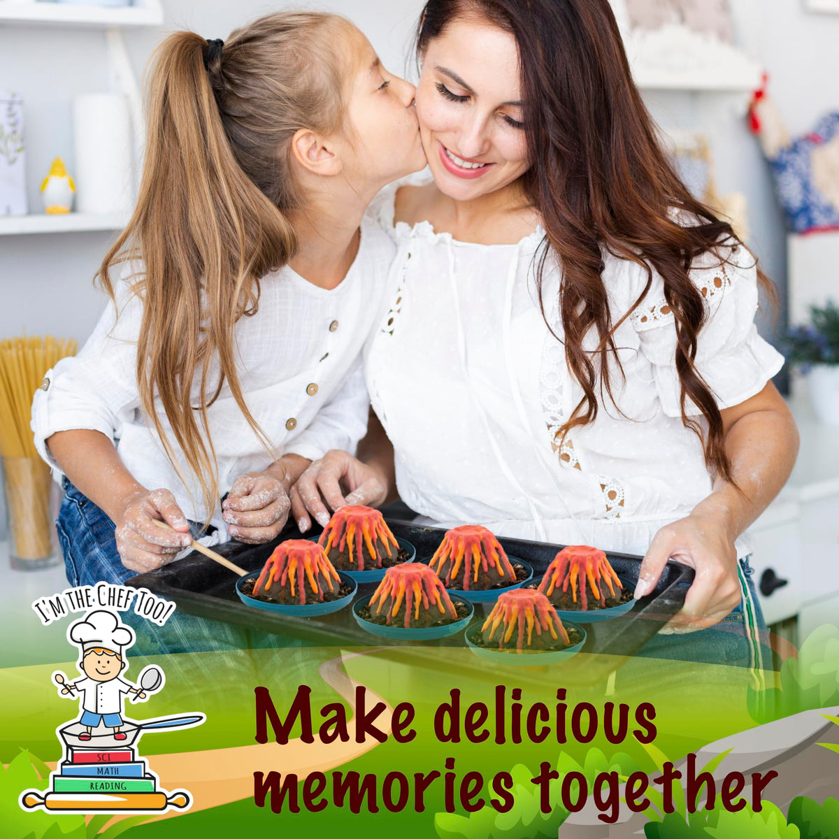 I'm The Chef Too! educational recipes notebook for exploring baking concepts.