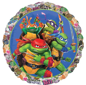 TMNT Theme 4th Birthday Party Supplies Ninja Turtle Mayhem Balloon Bouquet Decorations