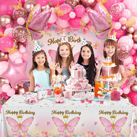 FengRise butterfly stickers offer easy decorating details for walls or favors