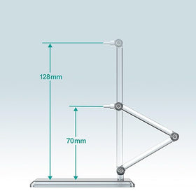 Good Smile The Simple Stand X3 (for Figures & Models) 3Piece Display Stand Set, Multicolor