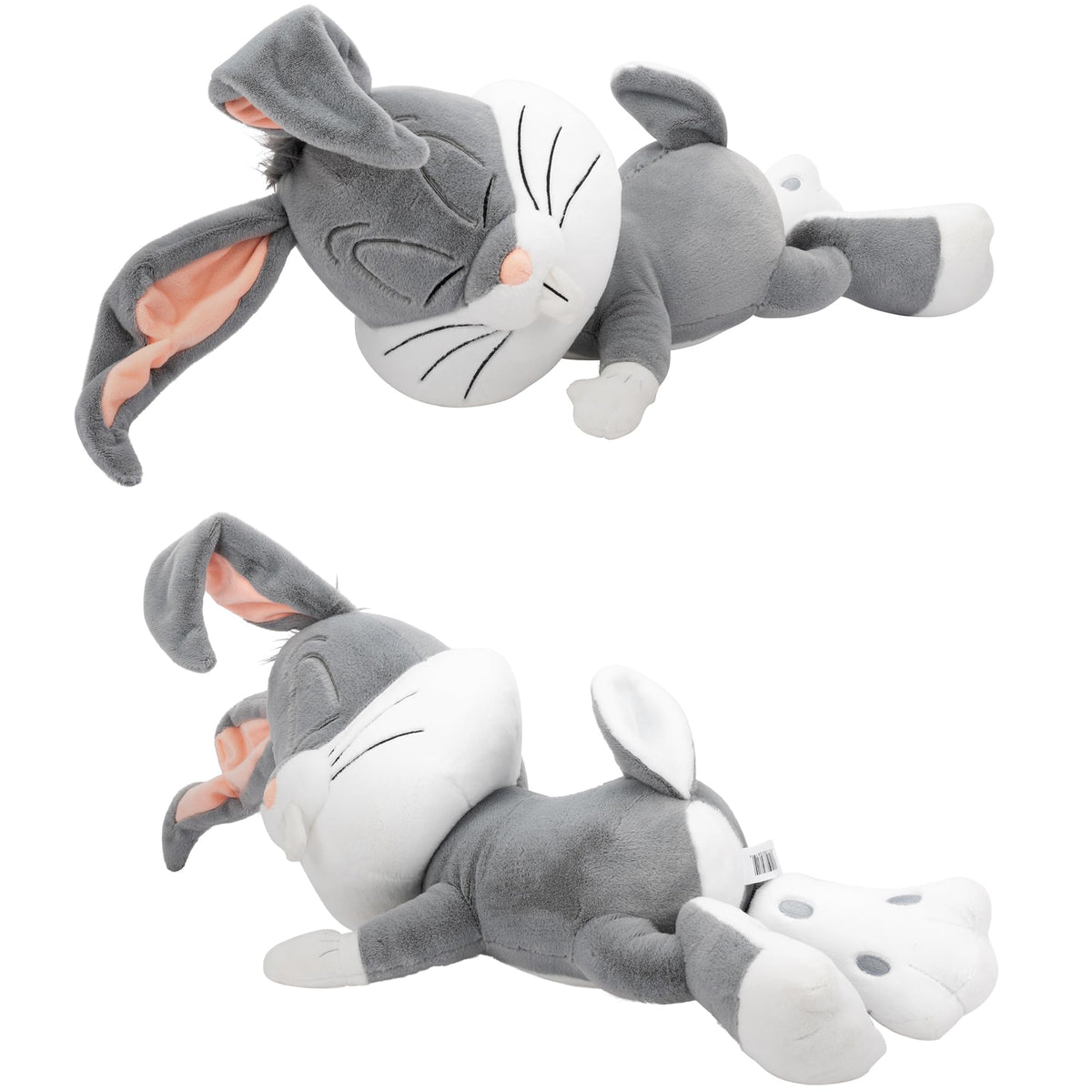 Jazwares Looney Tunes Bugs Bunny 18-Inch Sleeping Plush – Official Warner Bros Licensed