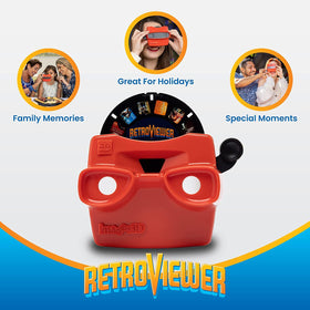 Image3D Black RetroViewer showcasing a classic look for kids and adults to relive photos
