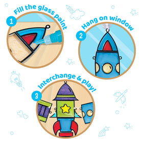Imagimake astronaut design adds imaginative space scenes to kid crafts.