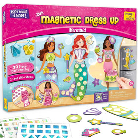 Imagimake magnetic mermaid dresses for imaginative dress-up play