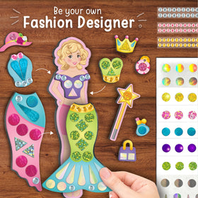 Imagimake DIY Magnetic Dress-Up Princess outfit-mixing promotes creativity and fine motor skills.
