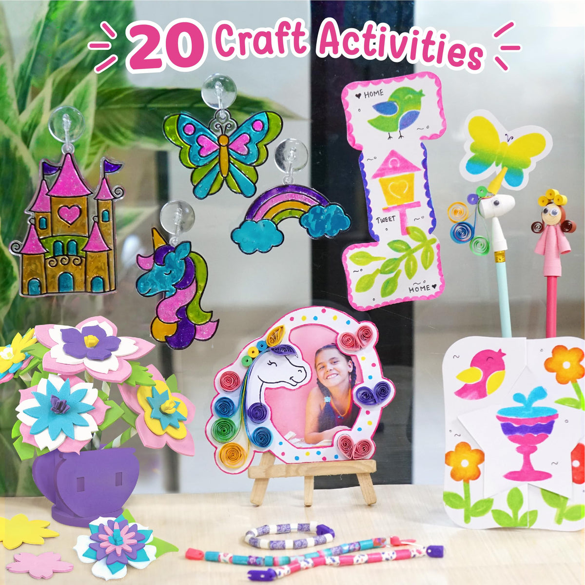 Imagimake Fabulous Craft Kit glitter paints for vibrant art projects