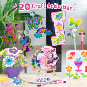 Imagimake Fabulous Craft Kit glitter paints for vibrant art projects