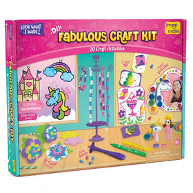 Imagimake Fabulous Craft Kit: unicorn bracelet making fuels creativity for kids
