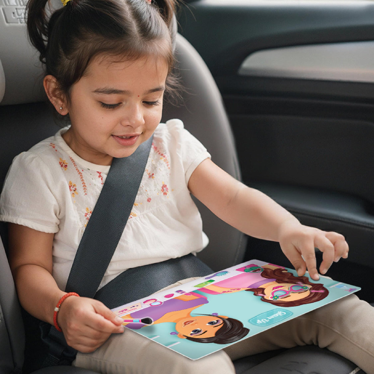 Imagimake Glam Up stickers pack for versatile pretend makeup play sessions