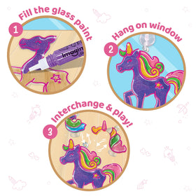 Interchangeable pieces enable 64 unique unicorn designs for creative play.