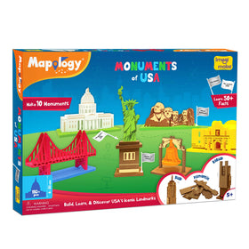 Imagimake Mapology Capitol Building 3D puzzle boosts fine motor skills and planning